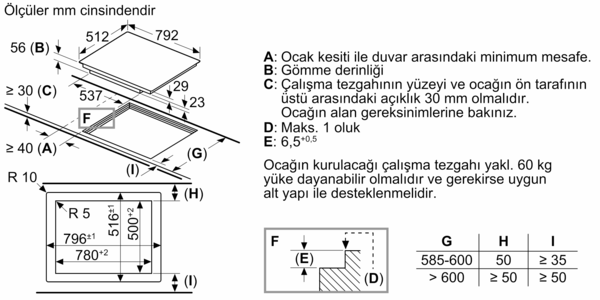 SIEMENS EX801LYC1E iQ700 80 cm İndüksiyonlu Ocak Fiyat & Özellik