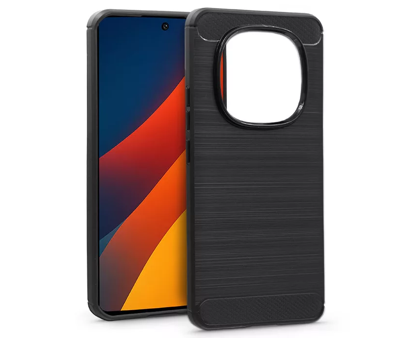 HAFFNER Xiaomi Redmi Note 15 5G Carbon szilikon tok, fekete (HF442575)