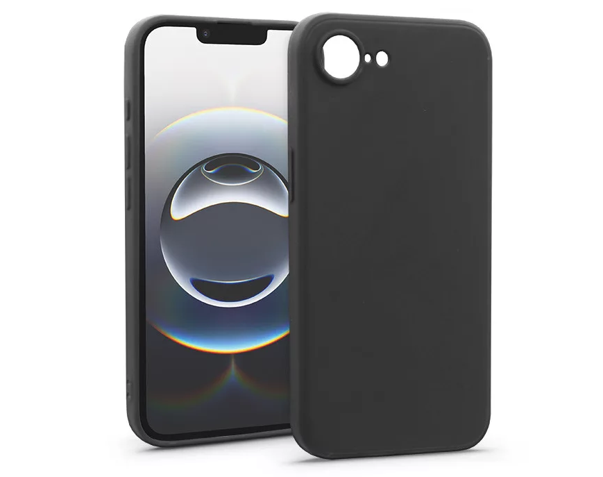 HAFFNER iPhone 16e Soft szilikon tok, fekete (HF380433)