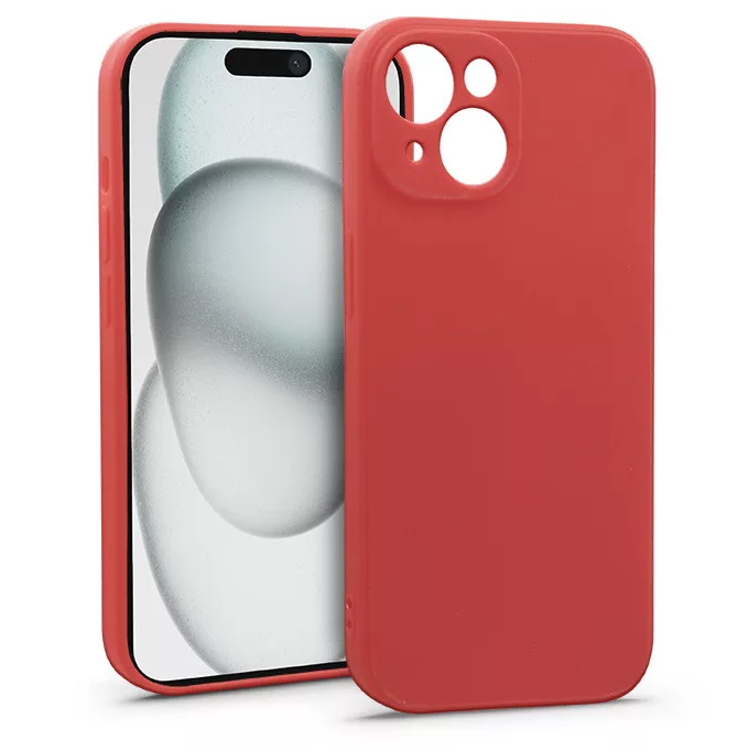 HAFFNER Apple iPhone 15 Soft szilikon tok, piros (HF214264)