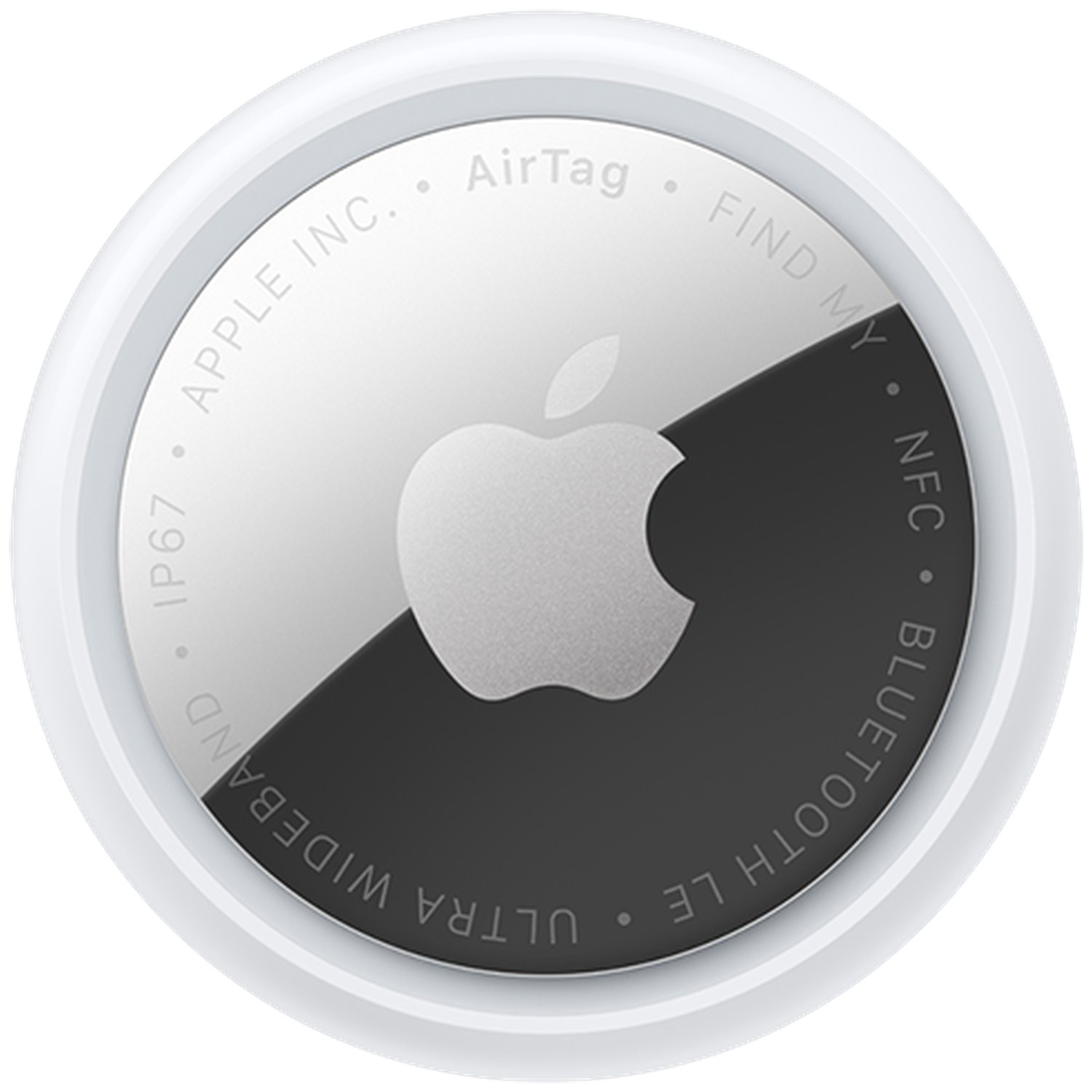 Apple Airtag 2 (1-pack) Bluetooth-tracker Zilver