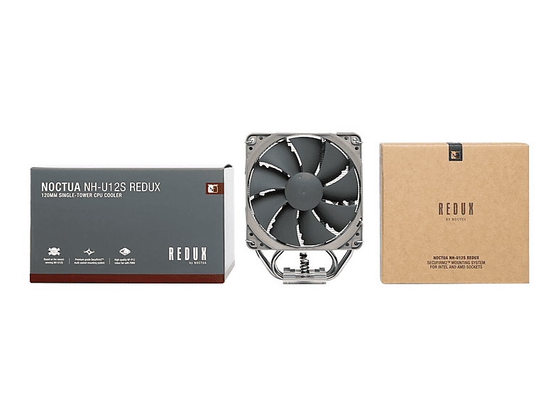 NOCTUA NH-U12S redux CPU Kühler, Grau — Foto 3 von 3