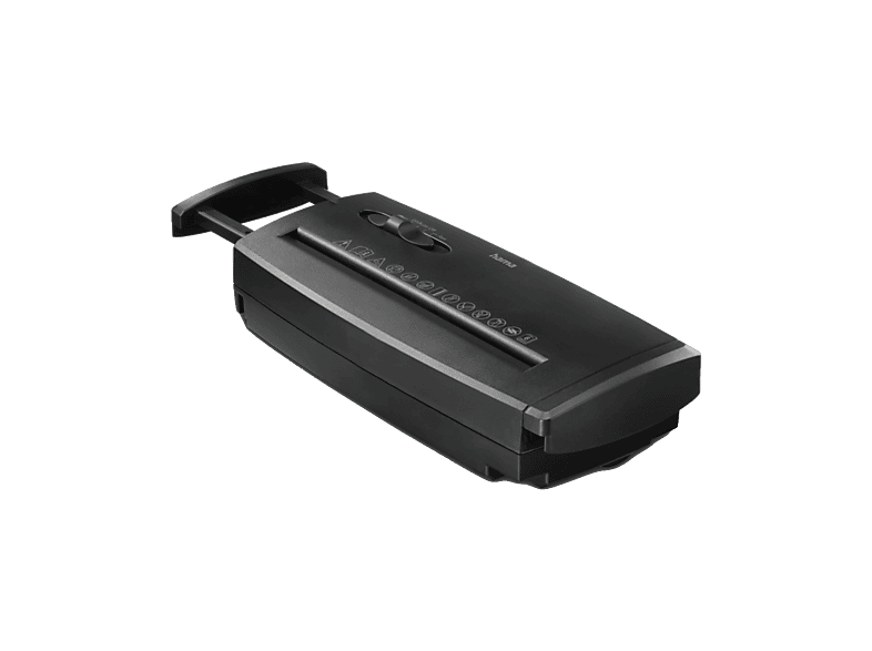 Destructora de papel - Hama Classic S60, 180 W, 6 mm, Corte en Tiras, 3.8 m/min, 74 dB, Tritira Tarjetas, Negro