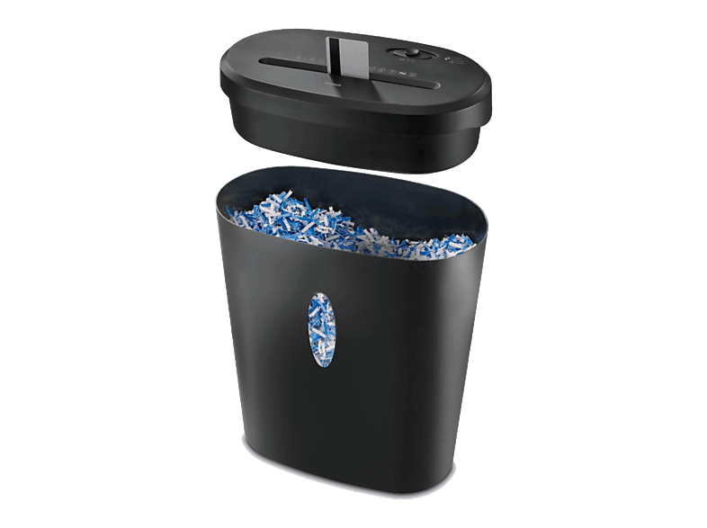 Destructora de papel - Hama Safe X120, 15L, 72 dB, Tritura Tarjetas, CD, Discos Blu-Ray y DVD, Negro