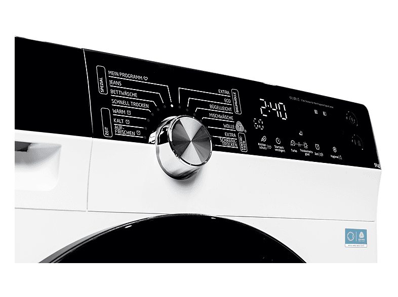 Thumbnail - KOENIC KTD 9312 A Wärmepumpentrockner (9 kg, Weiß)