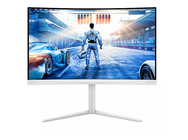 PHILIPS 27M2C5501/00 27 Zoll Gaming Monitor, QHD, 1 ms Reaktionszeit, 300 cd/m², 180 Hz, Weiß — Foto 5 von 5