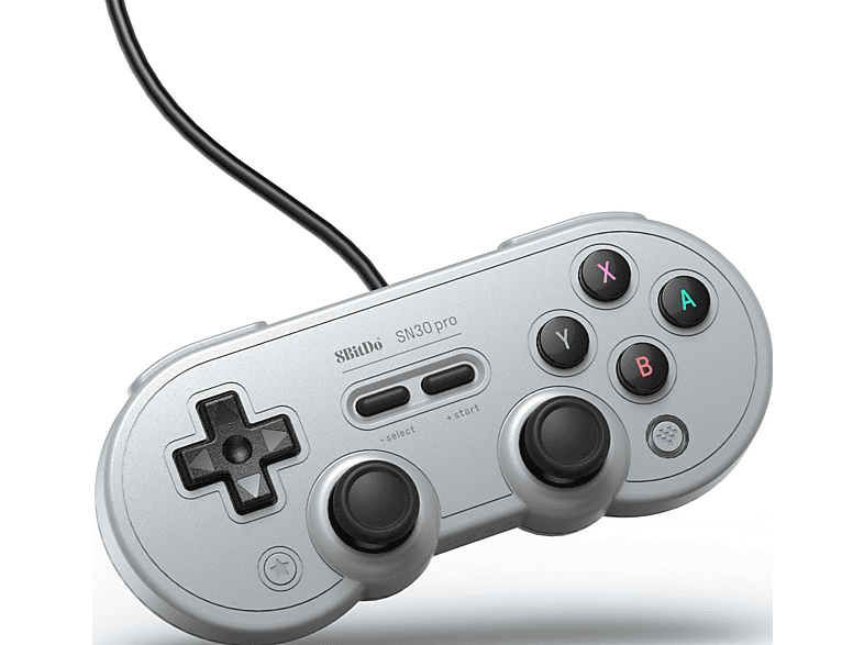 8BitDo SN30 Pro Gaming Controller Grau für Nintendo Switch, PC