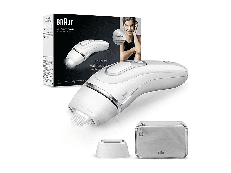 Epilatore Luce Pulsata Braun Ipl Pl3020Silv/Wht Box