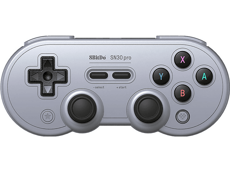 8BitDo SN30 Pro Gamepad Halled/ Gray Gaming Controller Grau für Nintendo Switch, PC, Android, MAC
