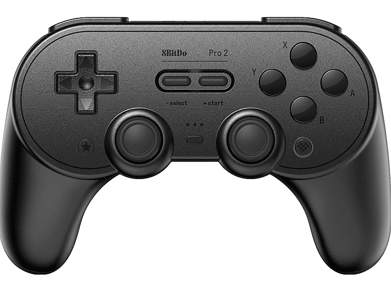 8BitDo Pro 2 Pad Gaming Controller Schwarz für Nintendo Switch, Nintendo Switch 2, PC, Android, iOS