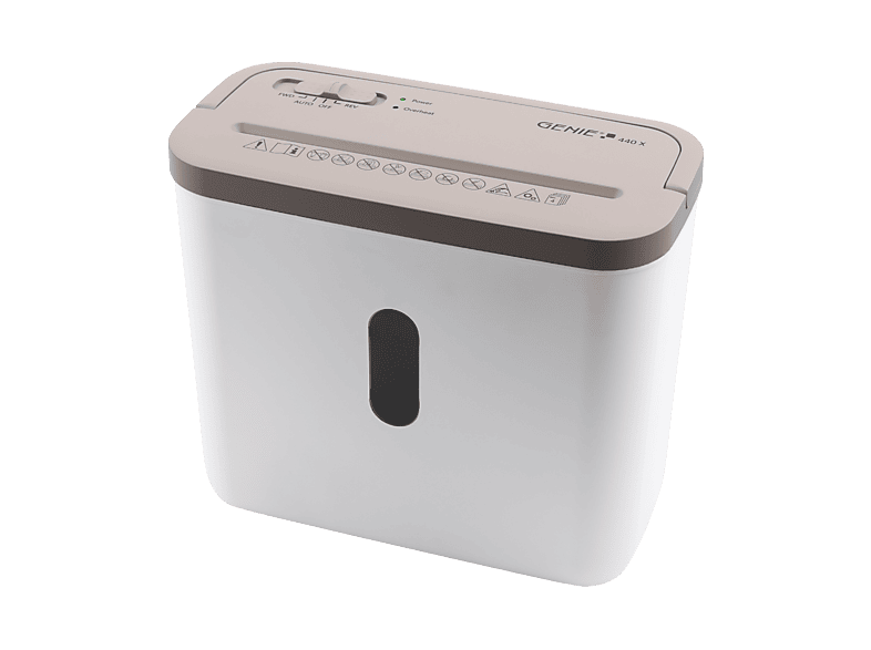 OLYMPIA Genie 440X II Aktenvernichter, Braun/Beige Aktenvernichter