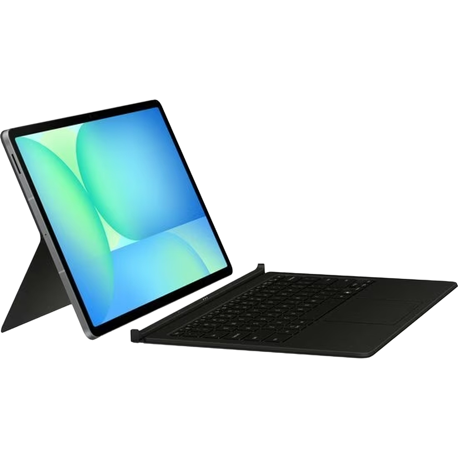 Samsung Galaxy Tab S10 Fe+ Keyboard Cover Beschermhoes Zwart + Toetsenbord