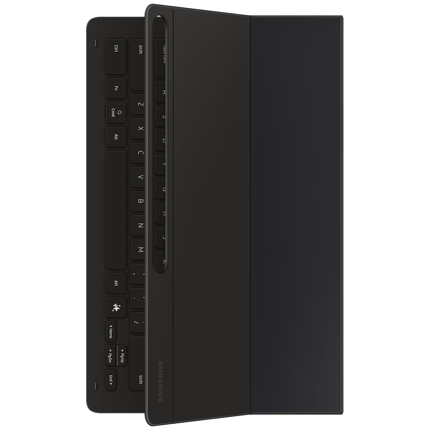 Samsung Galaxy Tab S10 Fe+ Keyboard Cover Slim Beschermhoes Zwart + Toetsenbord
