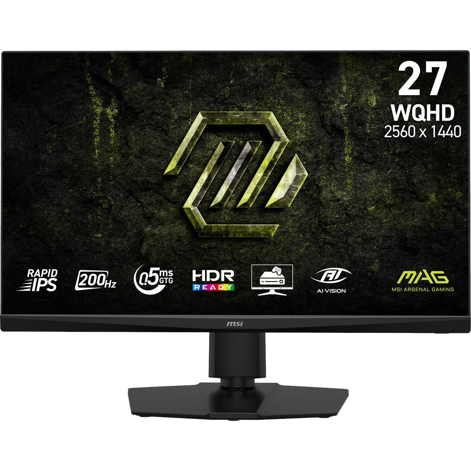 Msi Mag 272qpf E20 - 27 Inch Wqhd 2560 X 1440 Pixels Ips (in-plane Switching)