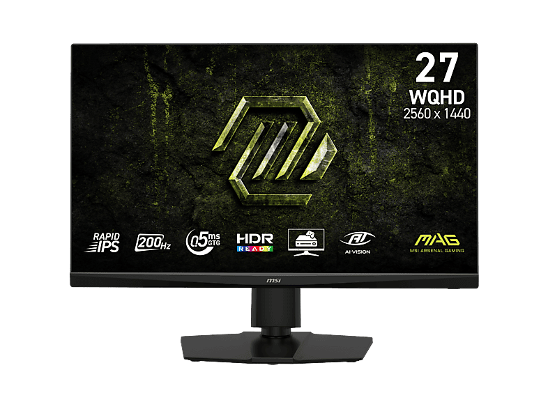 MSI MAG 272QPF E20 - 27 inch - WQHD - 2560 x 1440 pixels - IPS (In-Plane Switching)