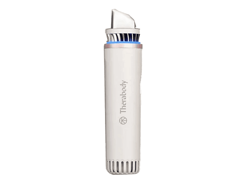 Masajeador facial - Therabody TheraFace Depuffing Wand, Para Cara, 38 min Autonomía, Frío y Calor, Reduce Bolsas, Realza Brillo, Blanco