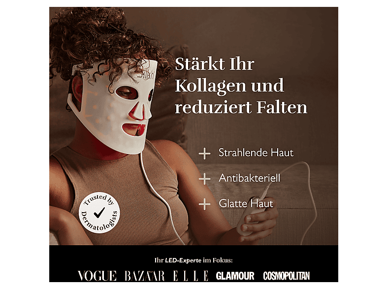 Silk'n Face Mask 100, Lichttherapie Lampe; LED-Gesichtsmaske — Foto 2 von 5