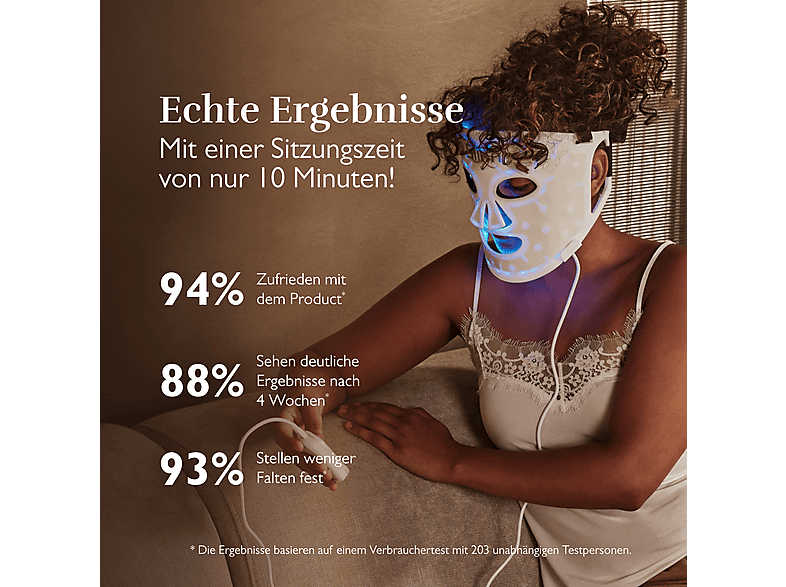 Silk'n Face Mask 100, Lichttherapie Lampe; LED-Gesichtsmaske — Foto 3 von 5