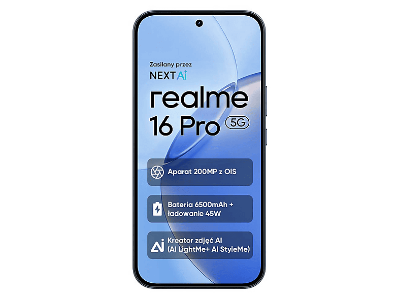 Smartfon REALME 16 Pro 5G 8 GB/ 256 GB Szary – zdjęcie 2
