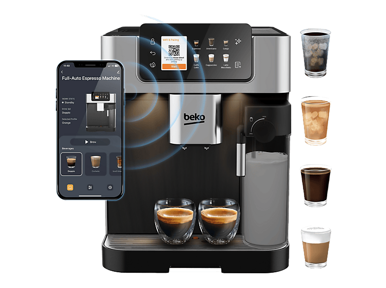 Ekspres BEKO CaffeExperto CEG7348X Kawa mrożona Inox