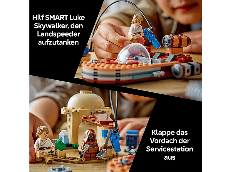 Thumbnail - LEGO Star Wars™ 75420 SMART Play: Lukes Landspeeder Bausatz, Mehrfarbig