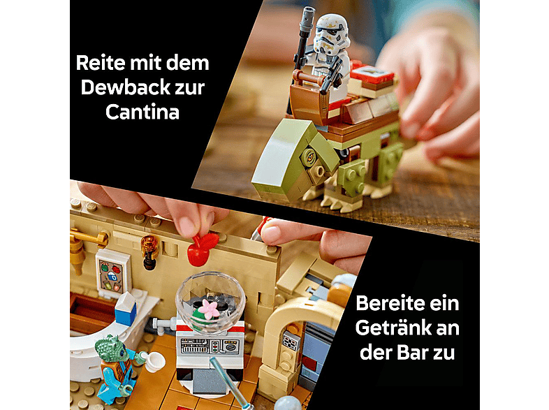 Thumbnail - LEGO Star Wars™ 75425 SMART Play: Mos Eisley Cantina Bausatz, Mehrfarbig