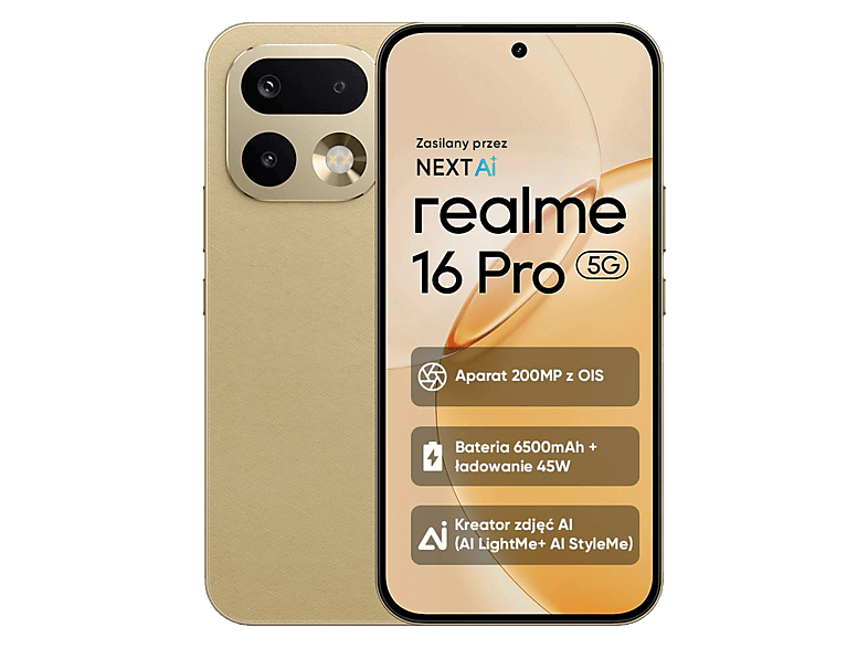 realme 16 Pro 5G 8/256GB Master Gold