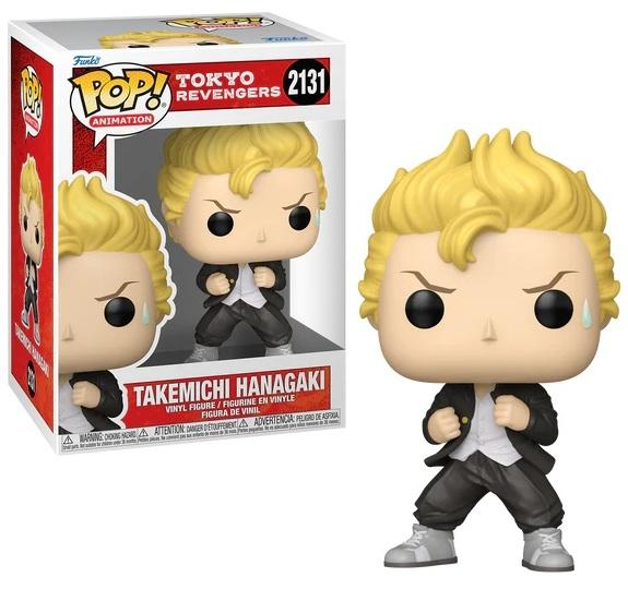 Figura Funko Pop! de Takemichi Hanagaki de Tokyo Revengers, con pelo rubio.