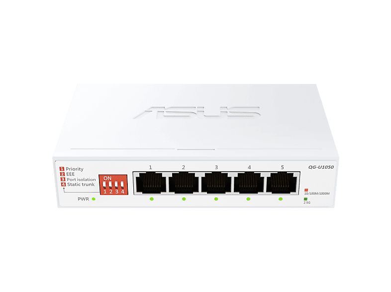 ASUS QG-U1050 5-poorts 2.5G Unmanaged Switch