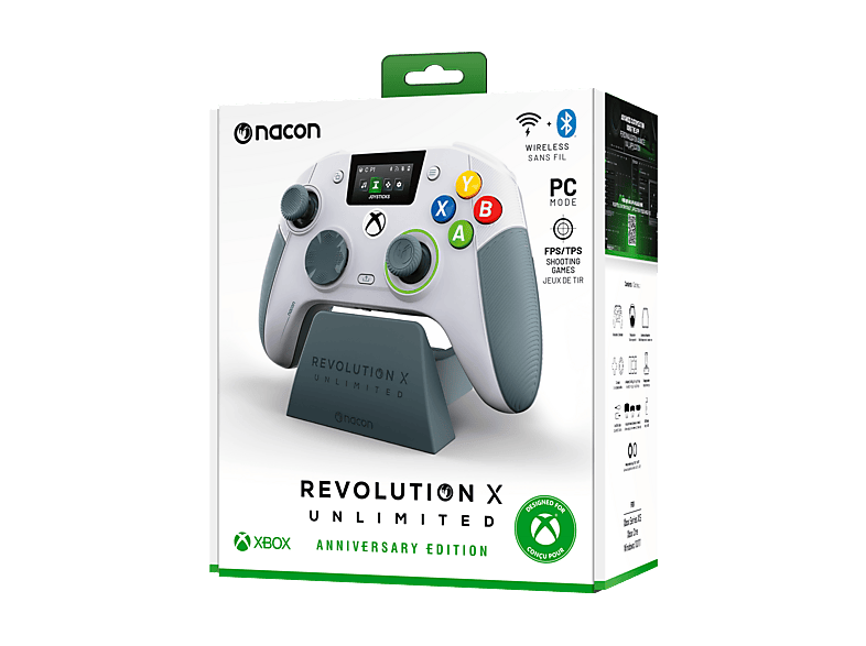 Nacon Revolution X Unlimited Präzise Leistung Wireless Controller mit PC Modus und Ladestation — Foto 3 von 4