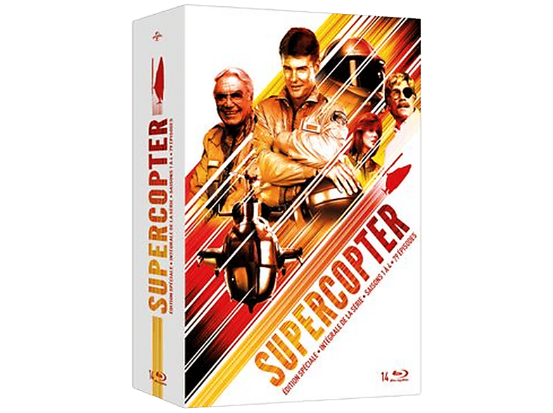 Elysees Supercopter Coffret Seizoenen 1 Tot 4 Special Edition - Blu-ray