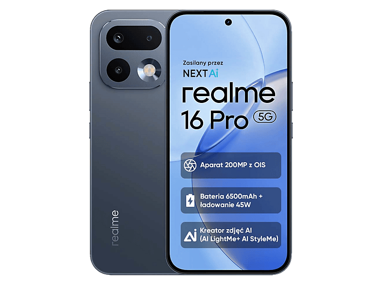 realme 16 Pro 5G 8/512GB Pebble Grey