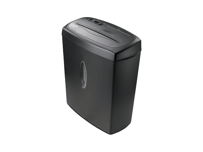 Destructora de papel - Hama SAFE X10 CD Nivel P4 T4 E3, Destruye hasta 10 Hojas, CD/DVD/Blu-ray y tarjetas plástico, 72 dB, Negro