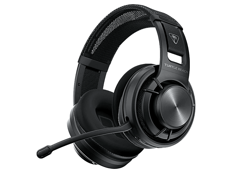 Auriculares gaming - Turtle Beach Atlas Air, Circumaurales, Bluetooth, Inalámbricos, 50h Autonomía, Negro
