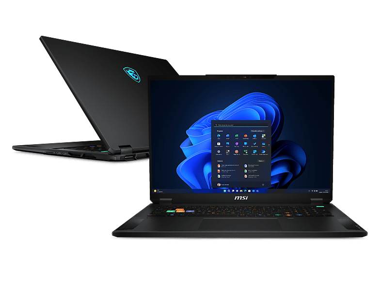 MSI Stealth 18 HX AI A2XWHG-038PL 18" 240Hz Ultra 9 275HX 32GB RAM 2TB Dysk SSD RTX5070Ti DLSS4 Win11 Pro Czarny Funkcje AI