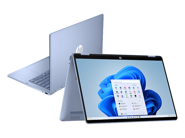 Laptop 2w1 HP OmniBook 5 Flip 14-fp0006nw 2K OLED / Intel® Core™ 7 150U 16 GB RAM 512 SSD Onboard Graphics Windows 11 Home Niebieski
