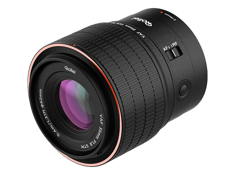 ROLLEI AF 35 mm f/1.8 (Nikon Z-Mount) - (Kleinste Blende f/16) ED (Festbrennweite für Nikon Z-Mount, Schwarz)
