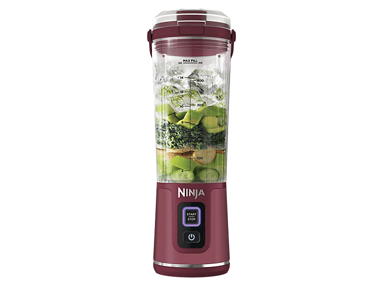 Ninja BC151EUCR Blast Standmixer (Cranberry, 5 Volt, 0.532 l)