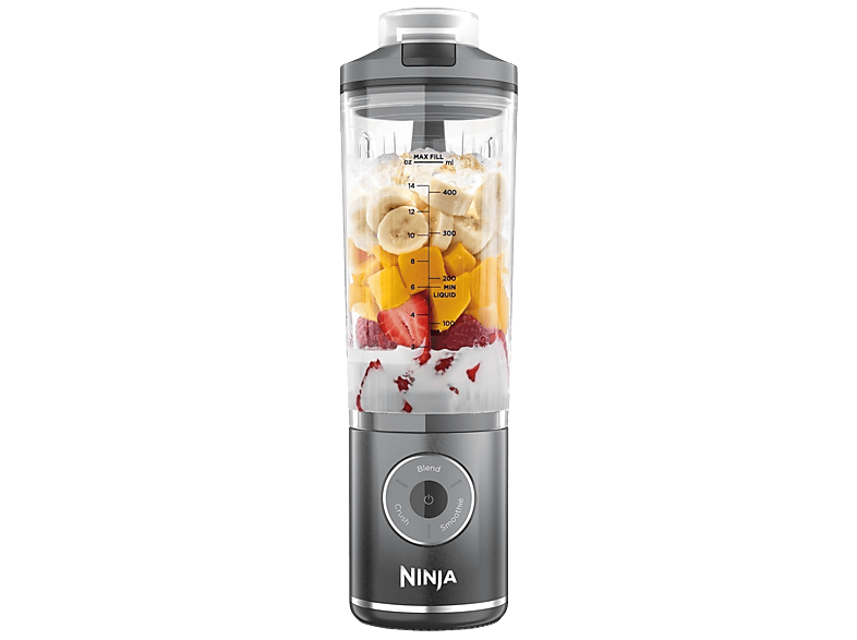Ninja BC251EUY Blast Max Standmixer (Grau, 13,3 Volt, 0.49 l)
