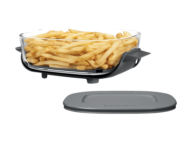 Ninja 426SH101EUUK CRISPI TempWare-Glasbehälter mit Schnappverschluss-Deckel