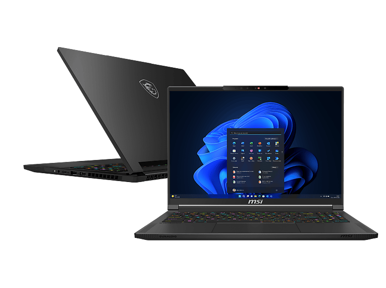 MSI Stealth A16 AI+ A3XWHG-042PL OLED 16" 240Hz Ryzen AI 9 HX370 32GB RAM 2TB Dysk SSD RTX5070Ti DLSS4 Win11 Pro Czarny AI