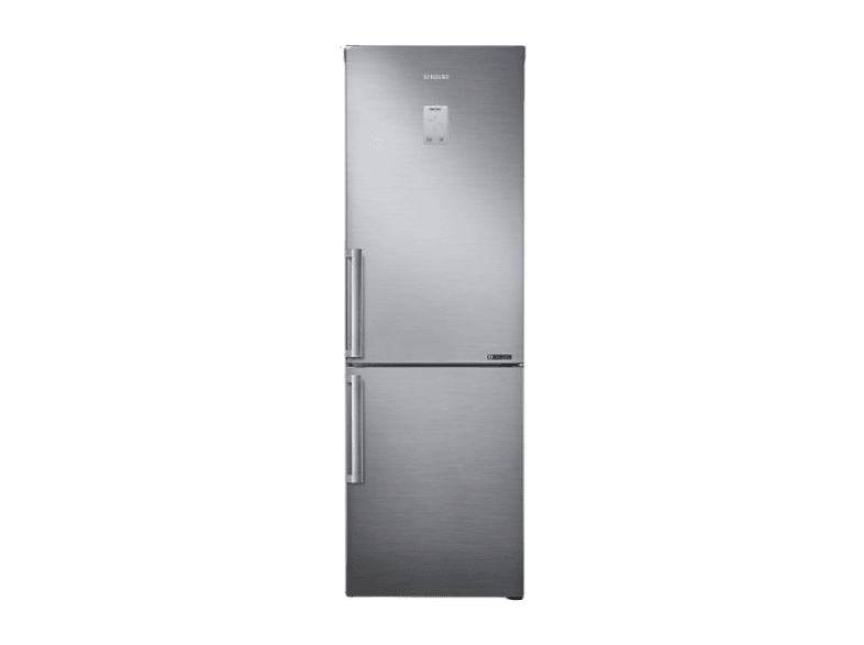 Samsung – Frigorífico Combi Samsung con IA 185cm Balda Botellero 339L Clase E Inox RB33J3515S9/EF.