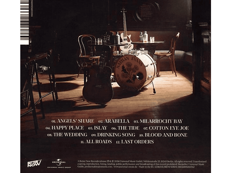 Thumbnail - Nathan Evans X Saint Phnx - Angels' Share (CD)