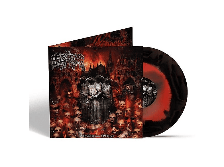 Belphegor | Pestapokalypse VI (Red Black Sunburst LP) - (Vinyl) | SATURN