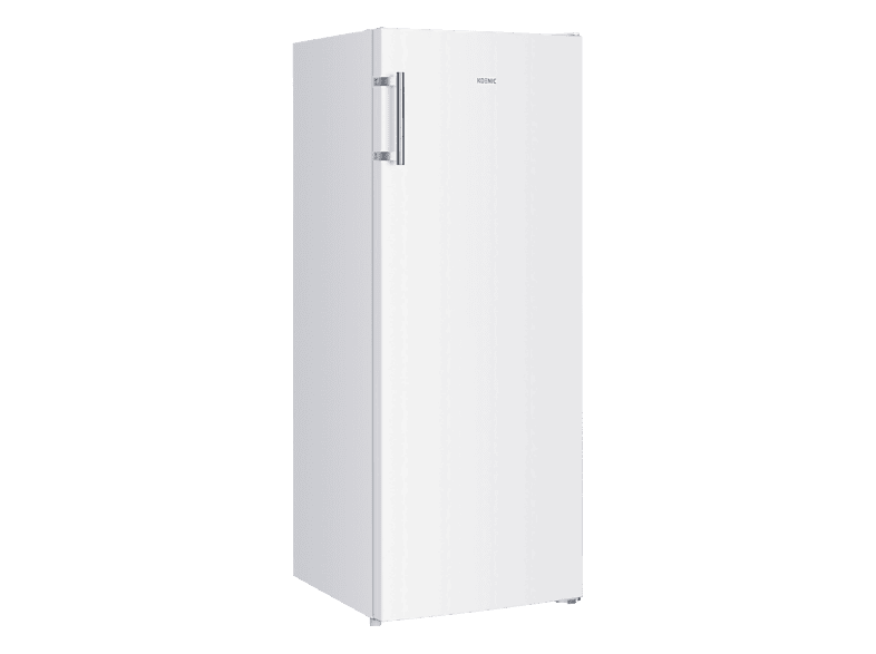 Congelador vertical - KOENIC KFZ 411 D NF W, 161 l, No Frost, 142.3 cm Altura, Inverter, Función de Congelación Rápida , Pantalla Digital, Blanco