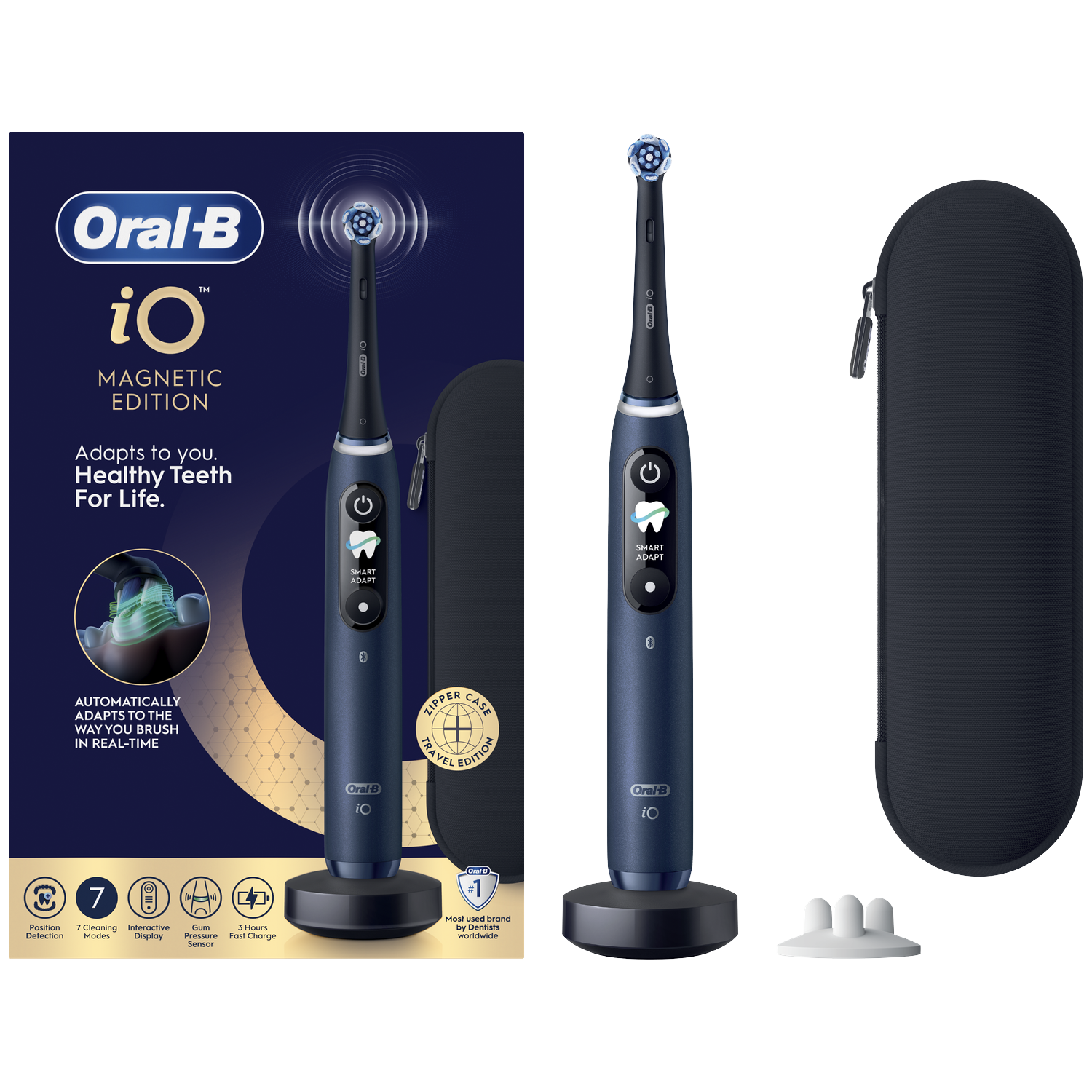 Oral-b Elektrische Tandenborstel Io Magn Donkerblauw