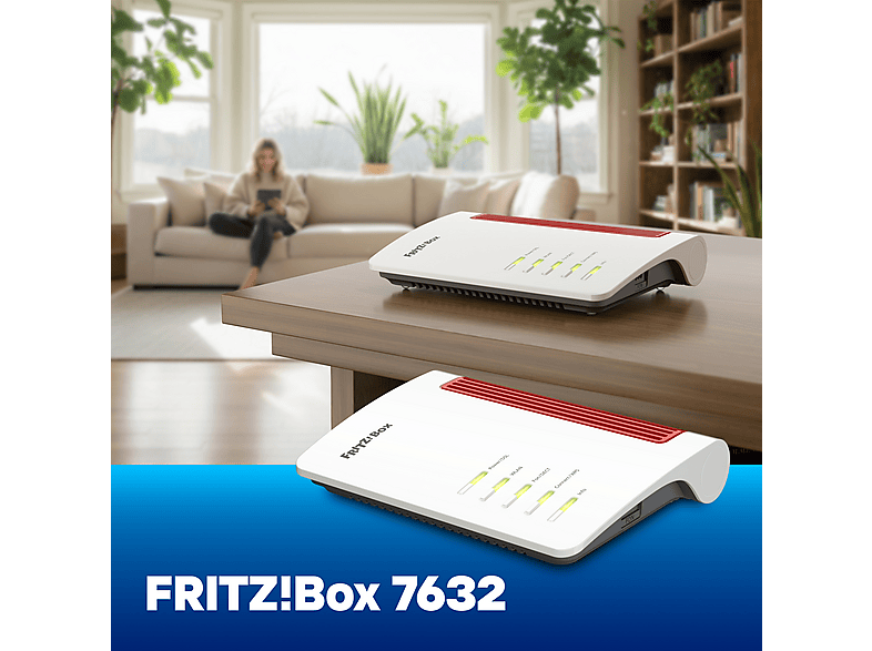 Thumbnail - AVM FRITZ!Box 7632, (Wi-Fi 7) DSL WLAN Mesh Router 3568 Mbit/s