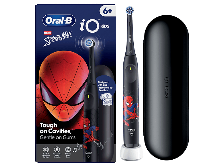 Szczoteczka magnetyczna ORAL-B iO Marvel Spiderman + Etui Czarny