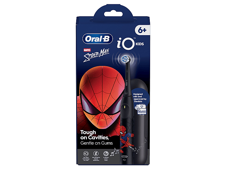 Szczoteczka magnetyczna ORAL-B iO Marvel Spiderman + Etui Czarny – zdjęcie 2