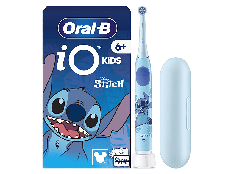 Szczoteczka magnetyczna ORAL-B IO Stitch + Etui Niebieski